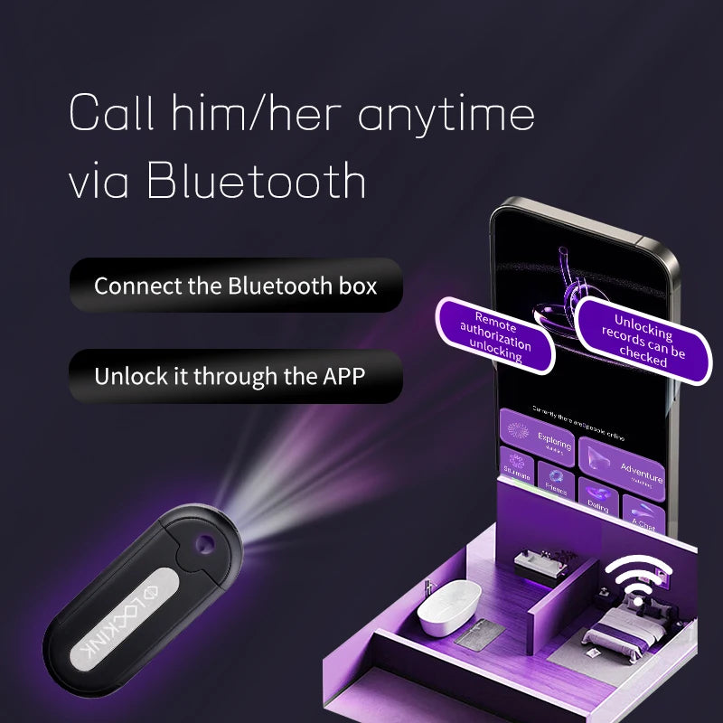 LOCKINK Smart App Key Box for Chastity Devices