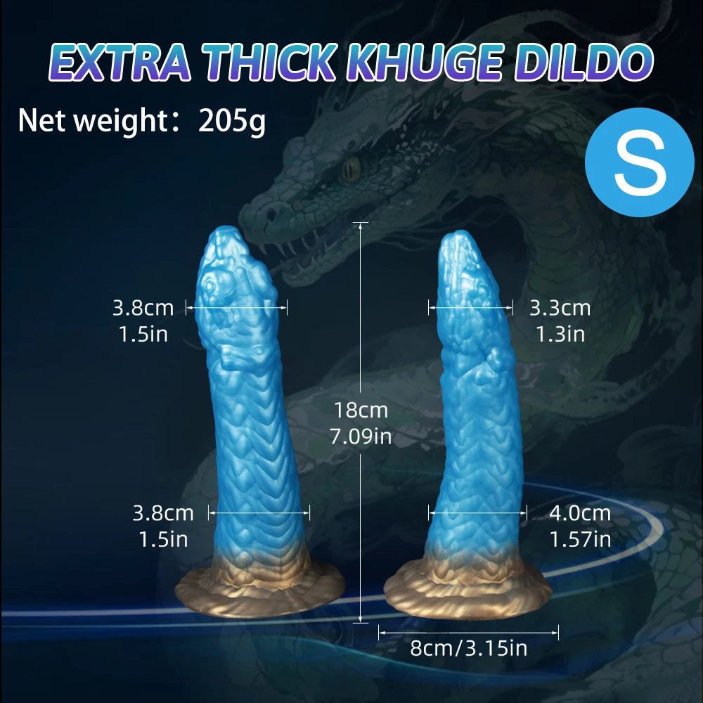 Blue Dragon Fantasy Dildo – alternative view 6