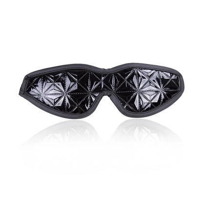 Faux Leather Blindfold