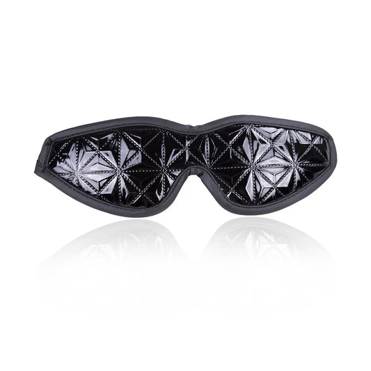 Faux Leather Blindfold