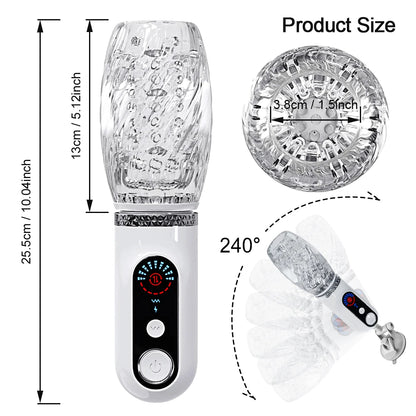 Automatic Thrusting & Rotating Masturbator