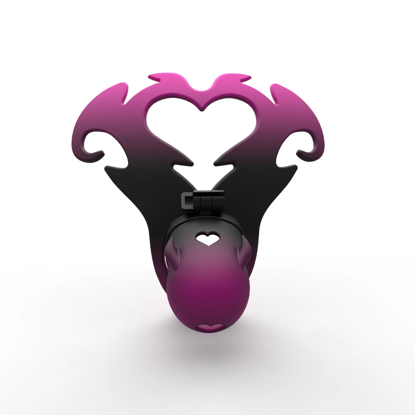 Purple Succubus Chastity Plate Set