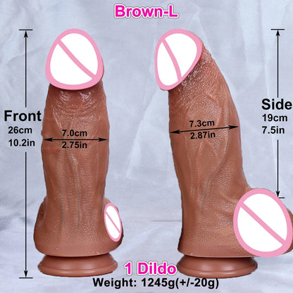 Thick Realistic Dildo with Suction Cup