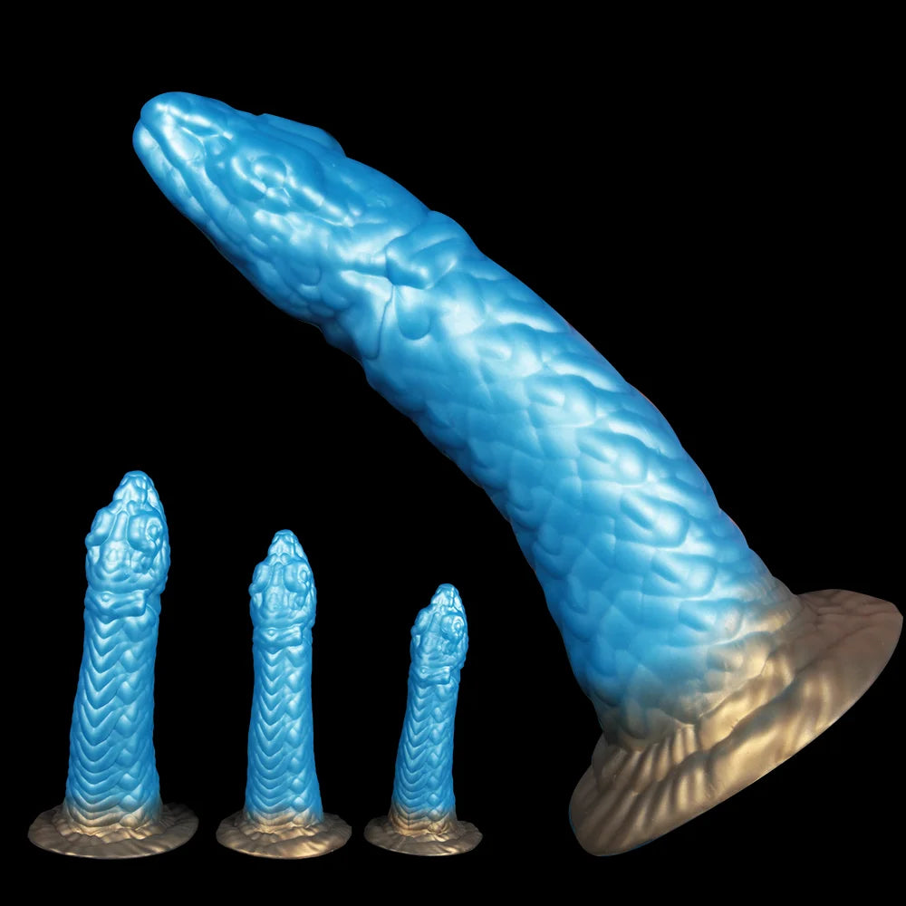 Blue Dragon Fantasy Dildo