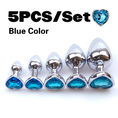 Heart Plug Training Set | 5 Sizes