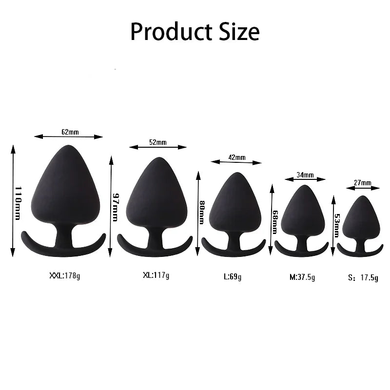Butt Plug Set (5 Sizes)