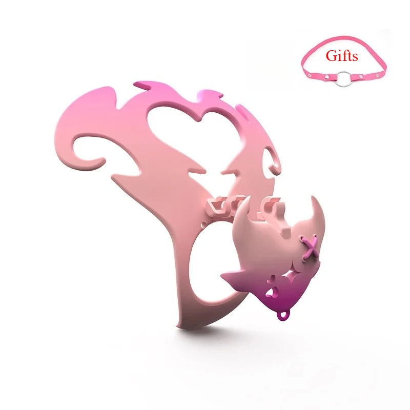 Pink Succubus Chastity plate