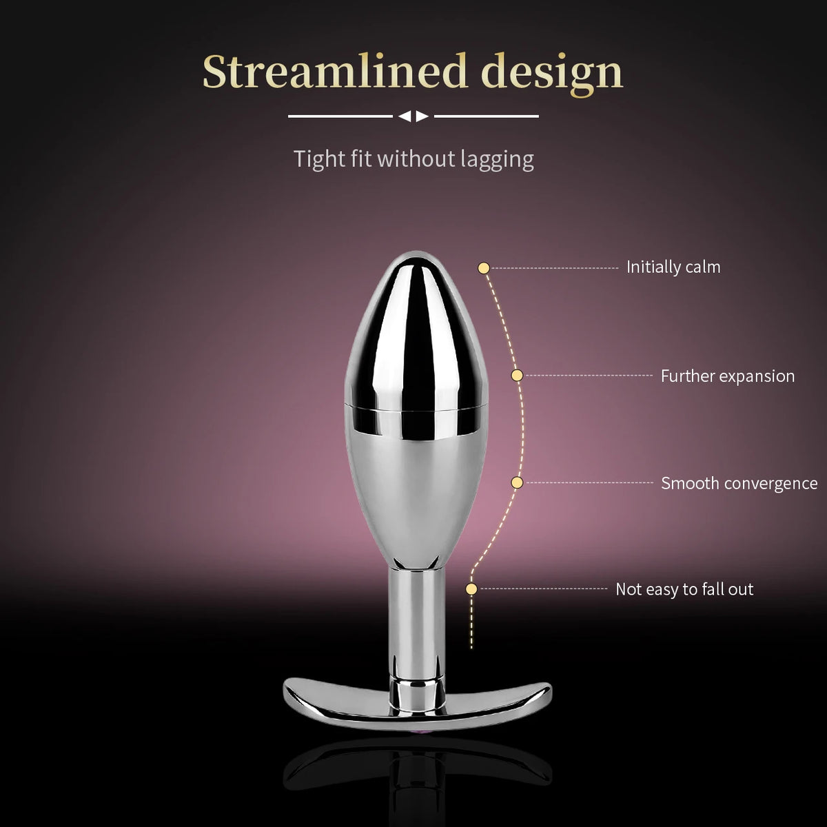 Chastity Cage Key Storage Butt Plug – alternative view 6
