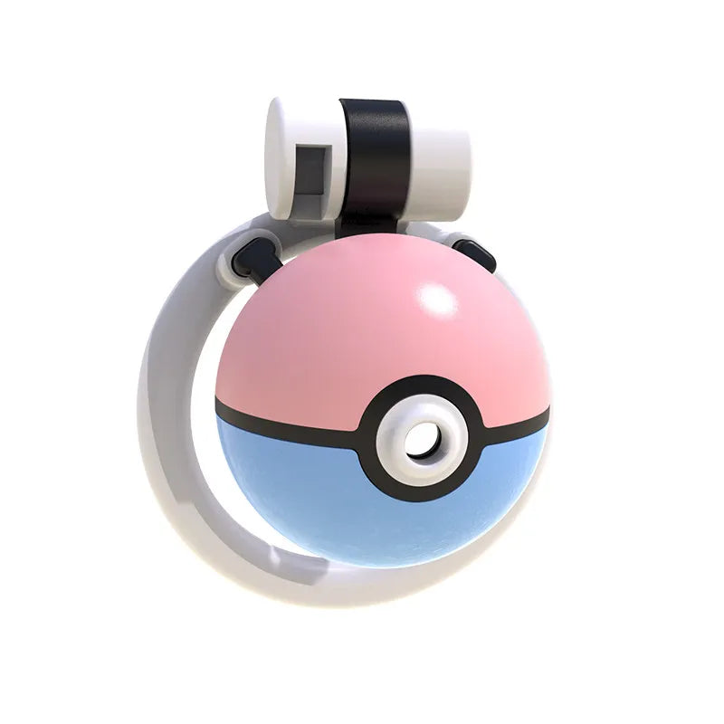 "Gotta Cage 'em All" Chastity - Trans (with Strap)
