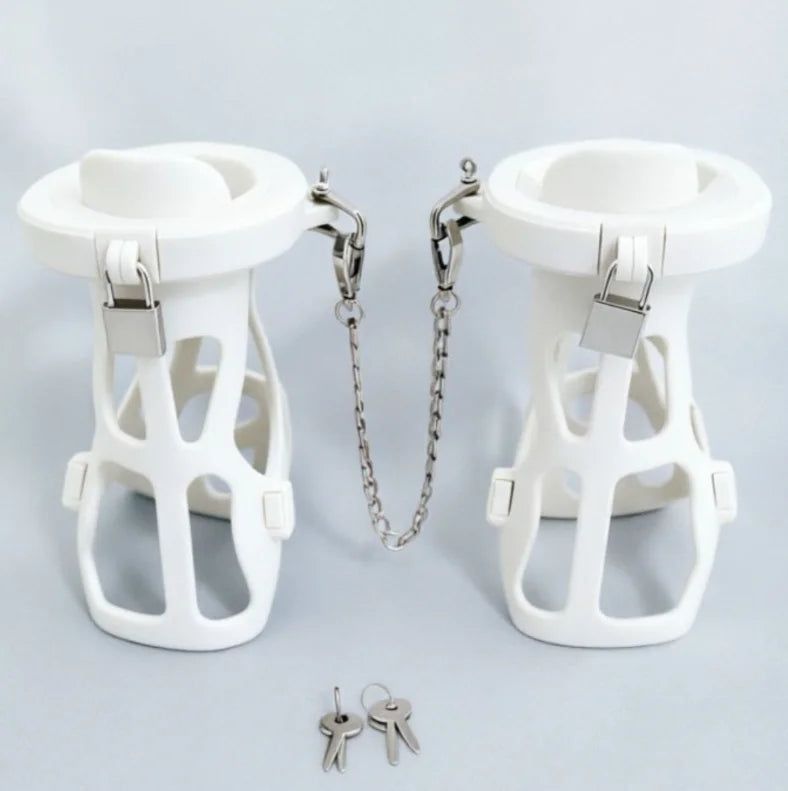 Kitten Heels, White