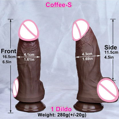 Thick Realistic Dildo with Suction Cup