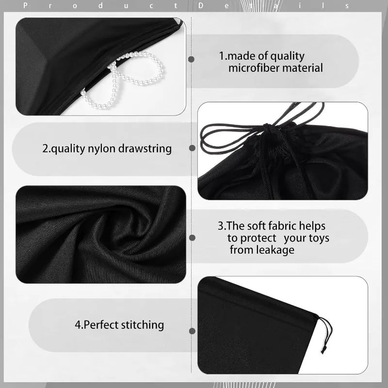 Satin Storage Pouch (2 Pack) – alternative view 2