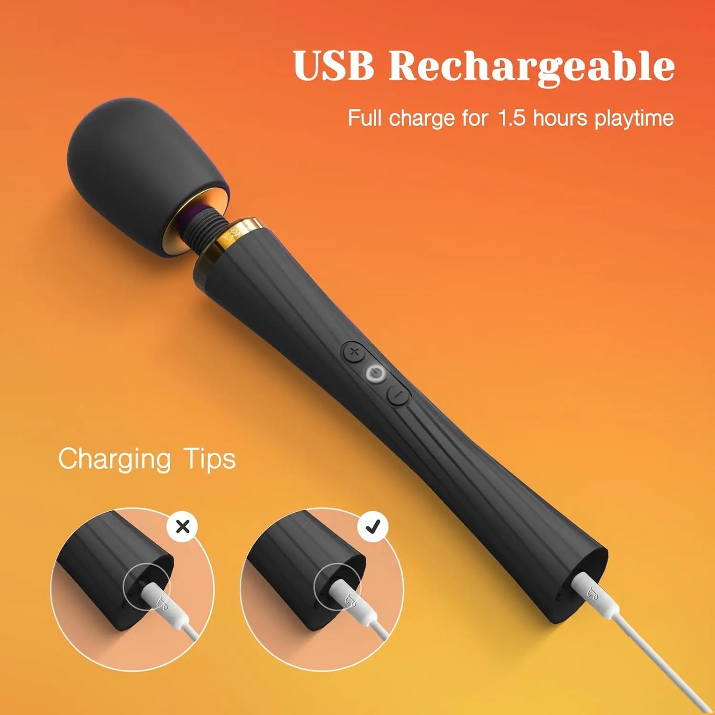 The Wand Rechargeable Vibrating Wand