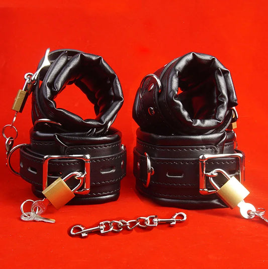 Padded Locking Wrist & Ankle Cuffs