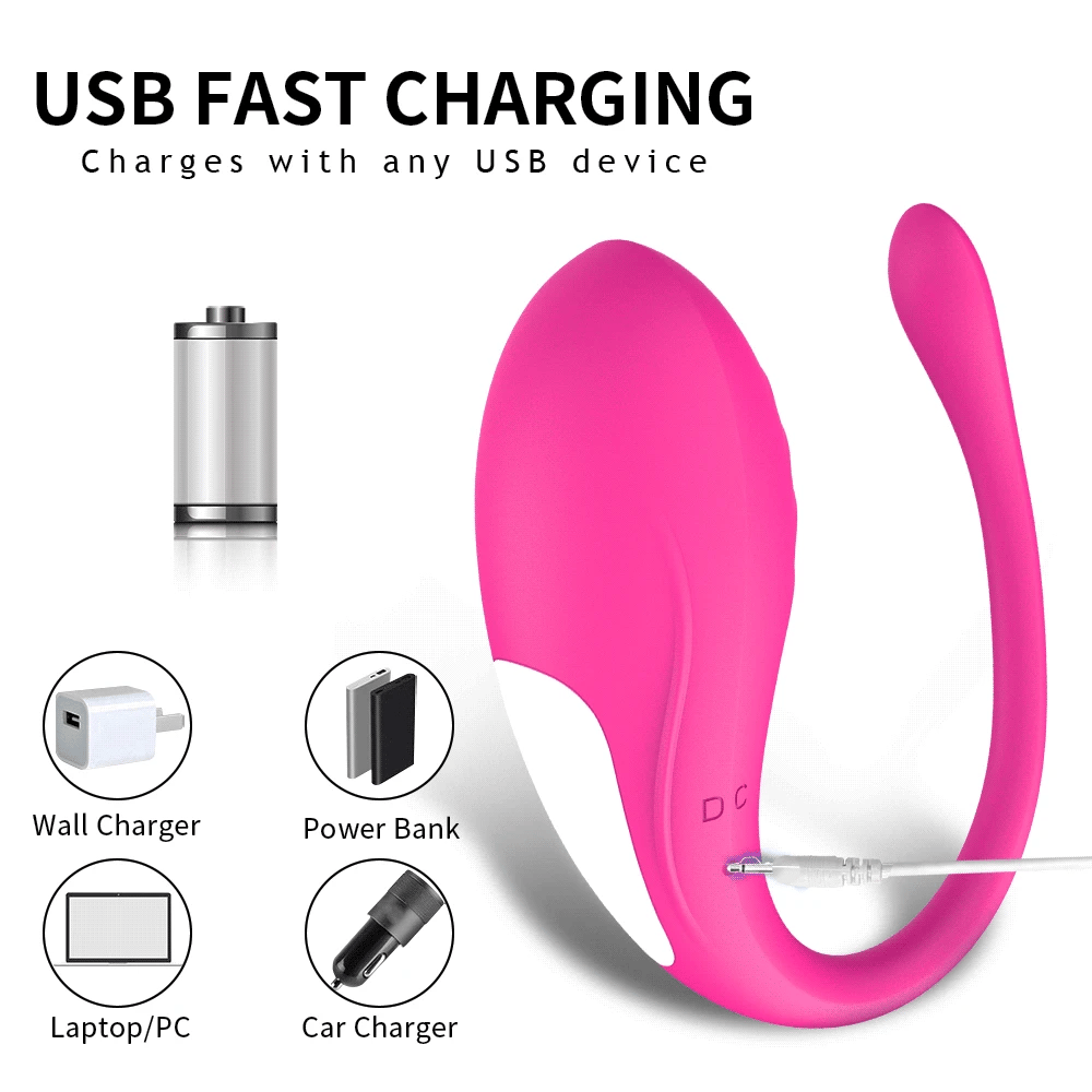 Remote Controlled Vaginal and Clitoral Vibrator