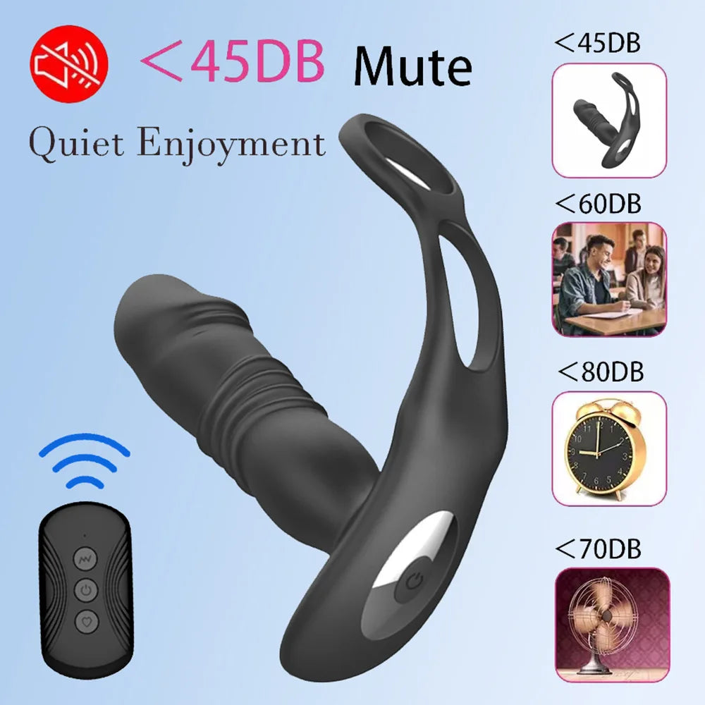 Thrusting Buttplug and Prostate Massager