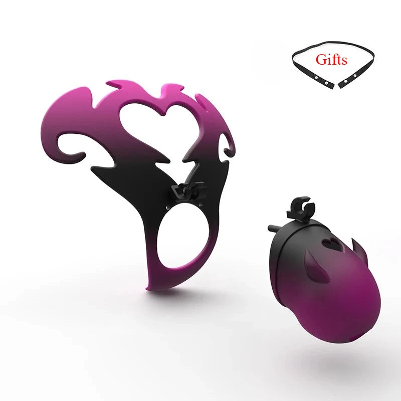 Purple Succubus Chastity plate