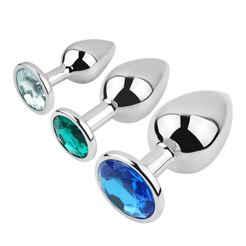 Classic Gem Buttplug Set (3 Sizes)