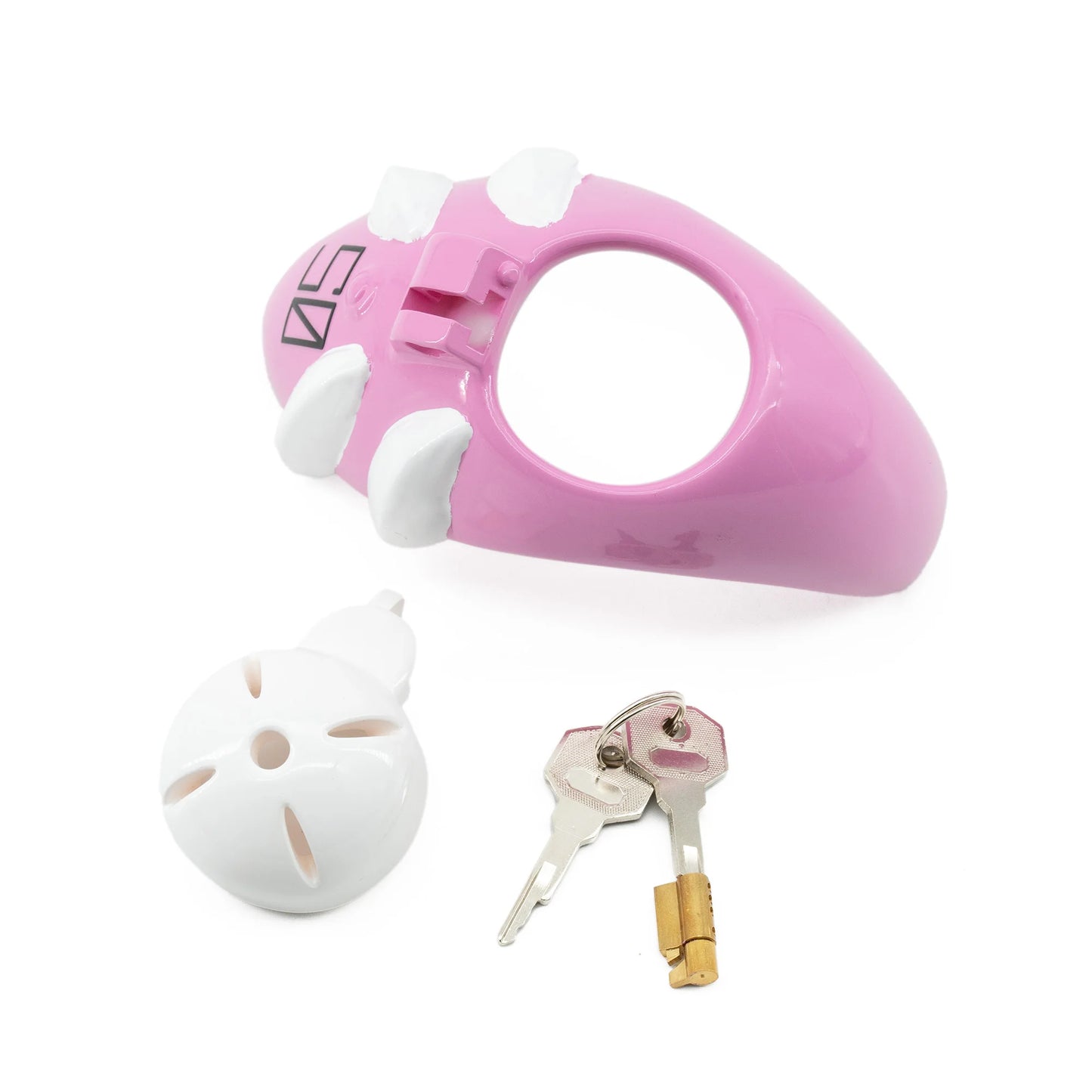 Evangelical Pink Mecha Chastity Plate