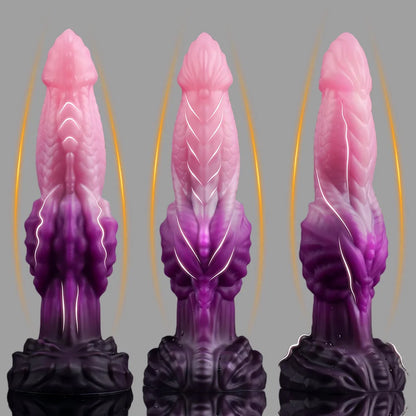 Pink Monster Fantasy Dildo – alternative view 1