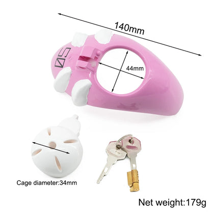 Evangelical Pink Mecha Chastity Plate