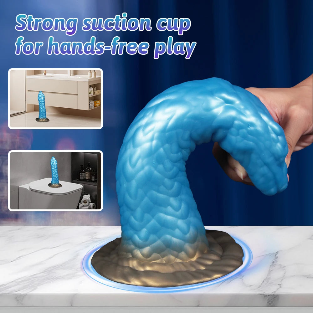 Blue Dragon Fantasy Dildo – alternative view 3