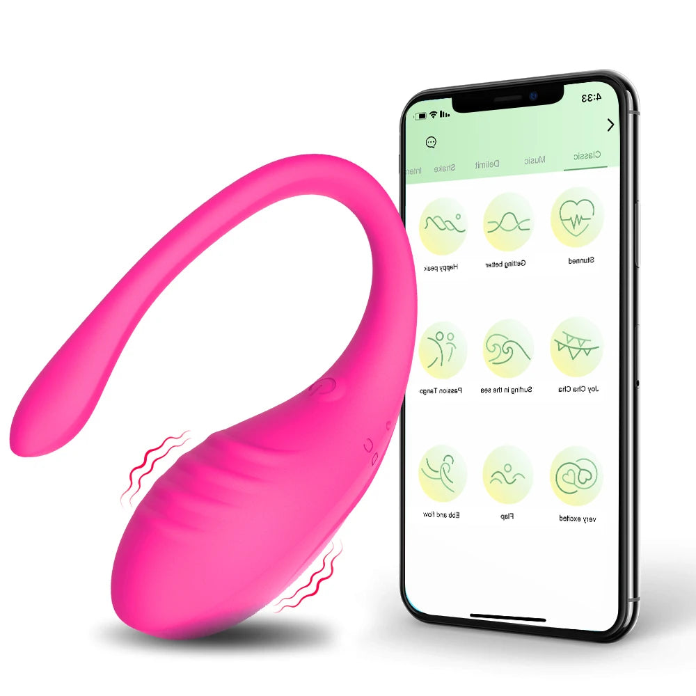 Remote Controlled Vaginal and Clitoral Vibrator
