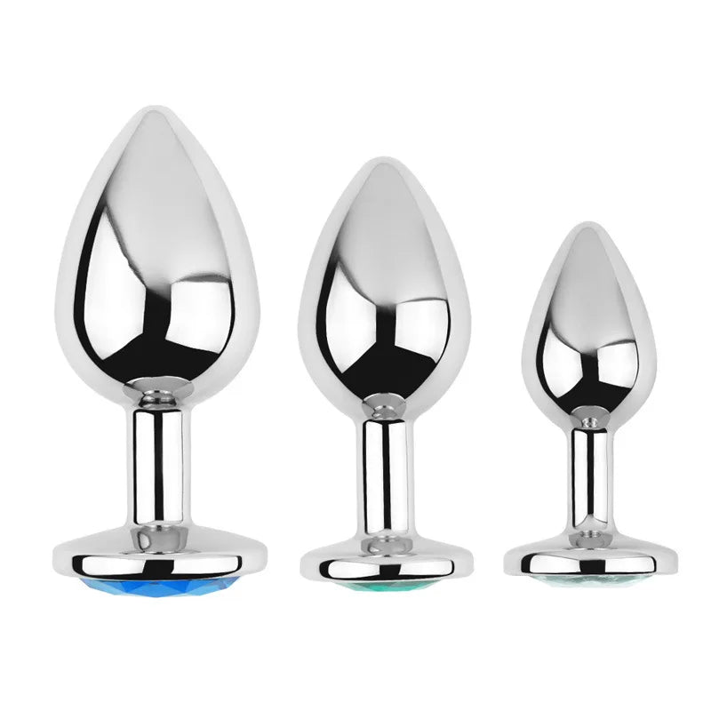Classic Gem Buttplug Set (3 Sizes)