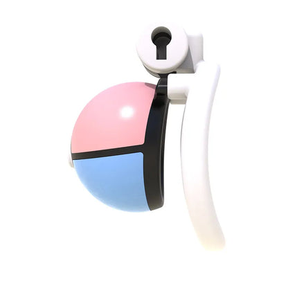 "Gotta Cage 'em All" Chastity - Trans (with Strap)