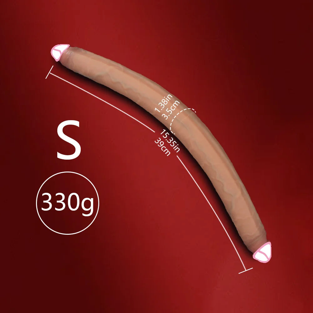 Double-Ended Silicone Dildo