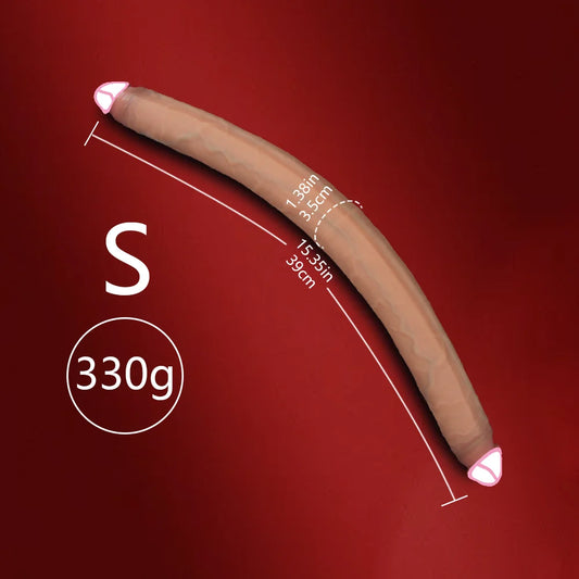 Double-Ended Silicone Dildo