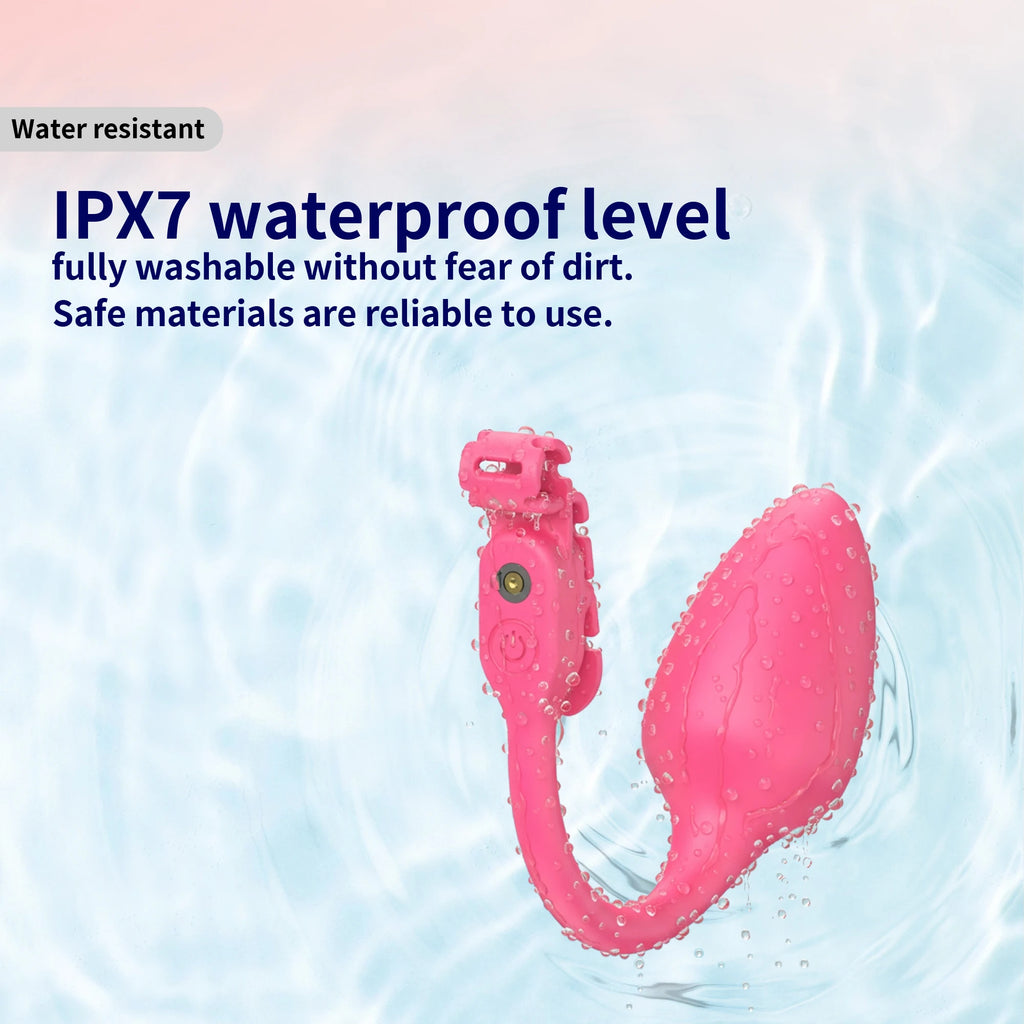 Remote Controlled Vibrating Buttplug Attachment for Chastity Cage