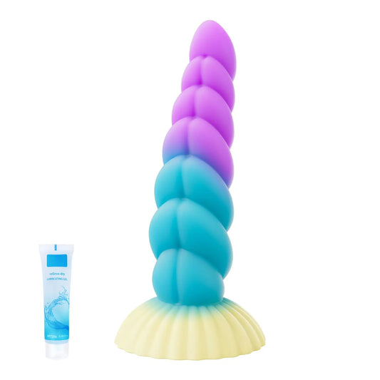 Unicorn Horn Silicone Dildo