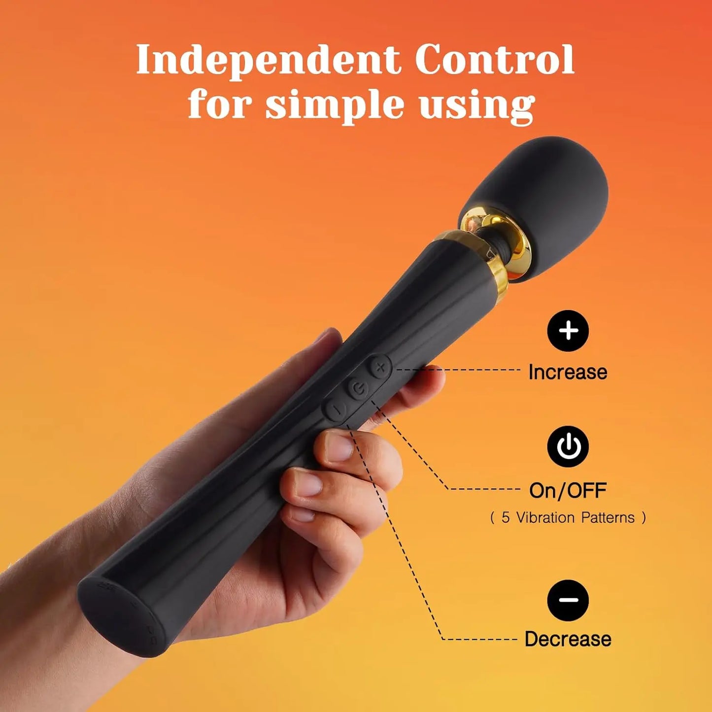 The Wand Rechargeable Vibrating Wand