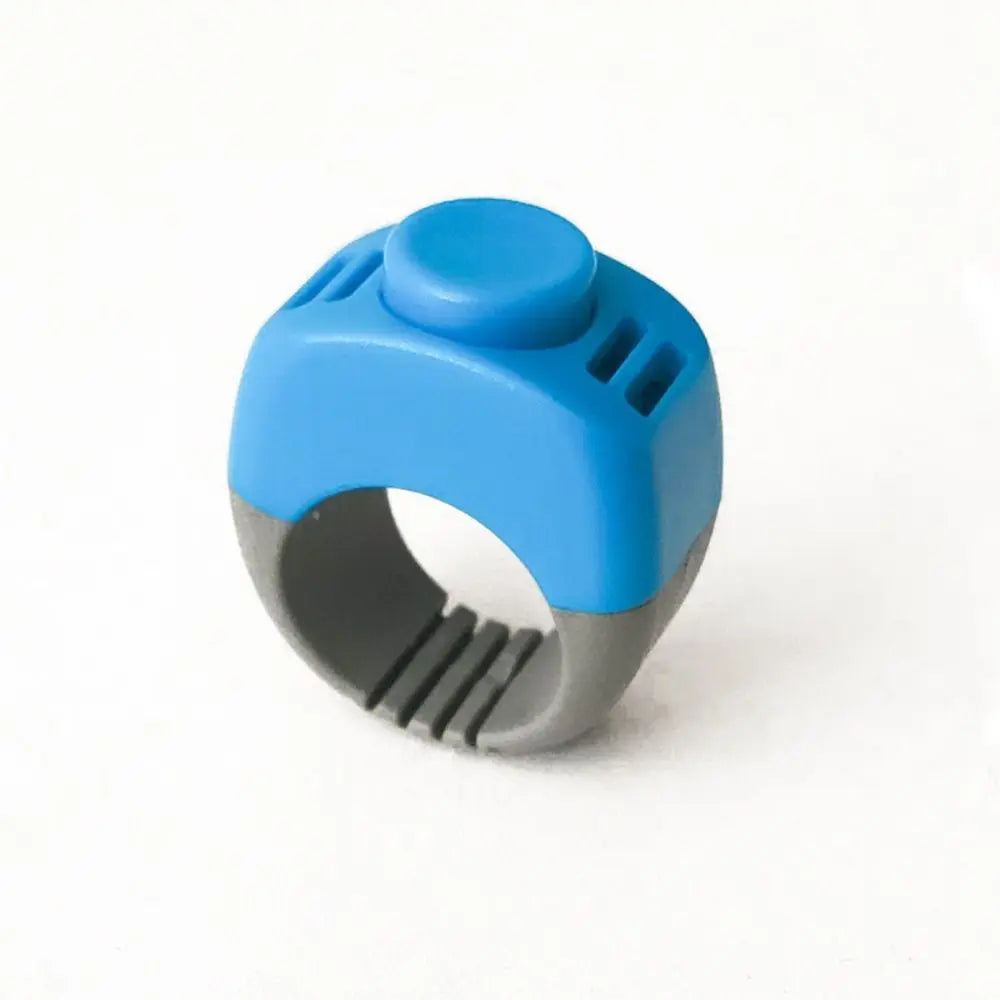 Pet training finger clicker in blue