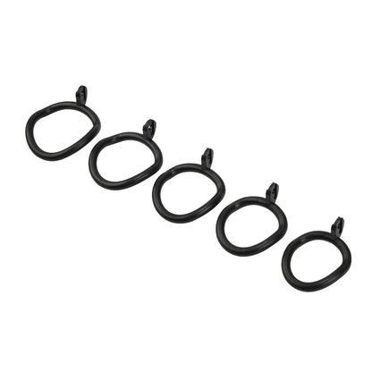 Black Rounded Chastity Cage Set