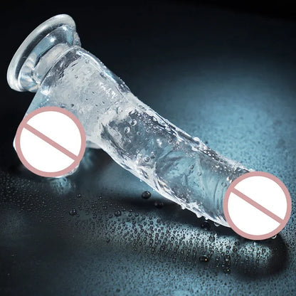 Clear Soft Jelly Dildo
