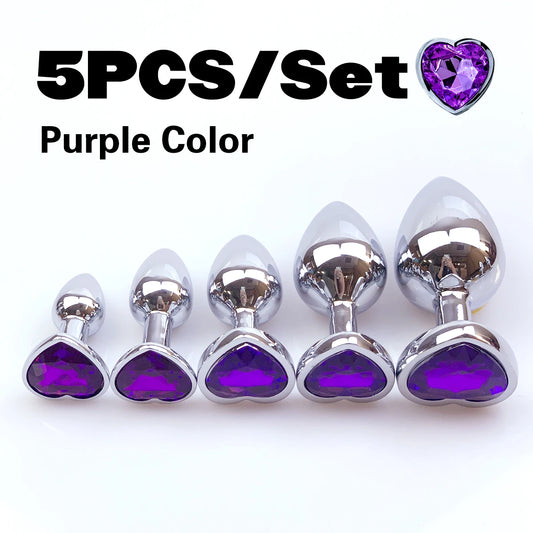 Heart Plug Training Set | 5 Sizes