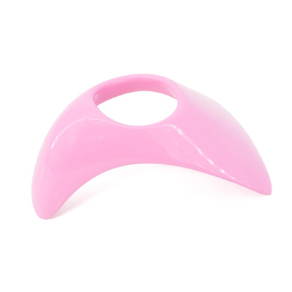 Pink Rigid Chastity Plate