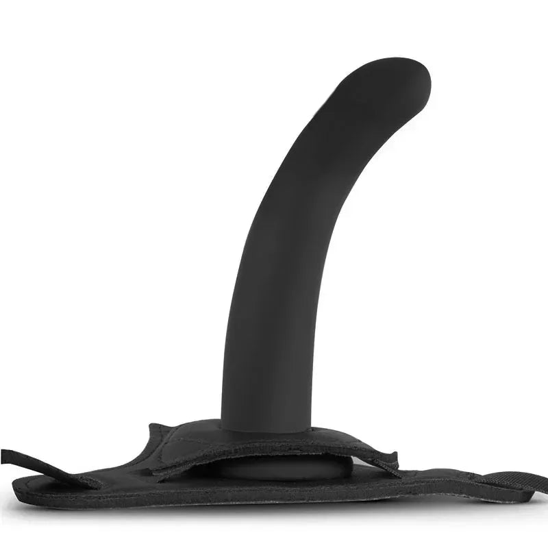 Curved Silicone Strap-On Dildo – alternative view 2