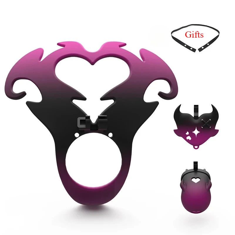 Purple Succubus Chastity plate