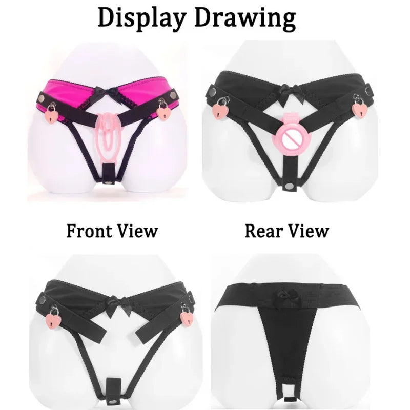 Lockable Chastity Harness