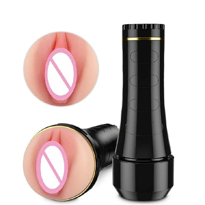 Textured Masturbator with Removable Sleeve