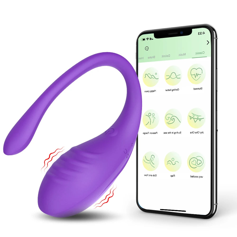 Remote Controlled Vaginal and Clitoral Vibrator