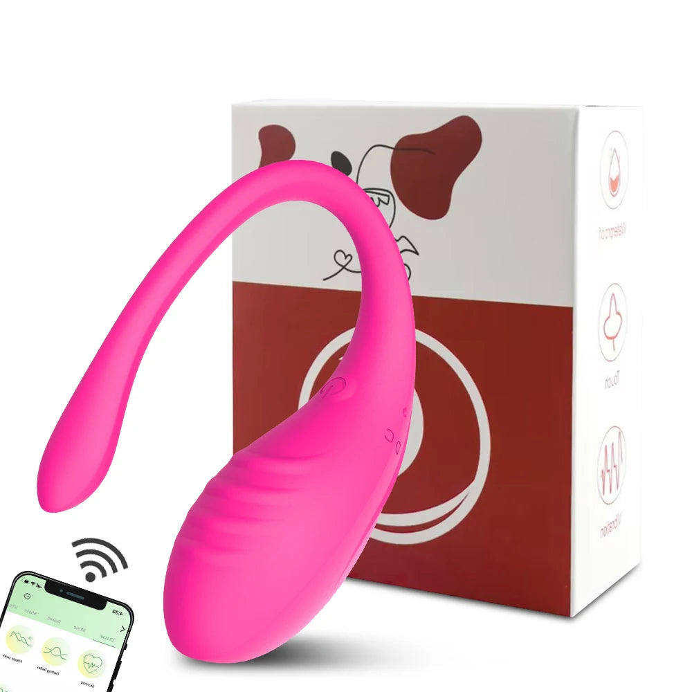 App-Controlled Vaginal and Clitoral Vibrator