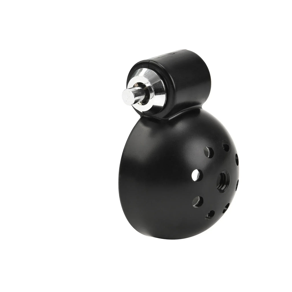 Black Rounded Chastity cage (Urethral Plug Optional)