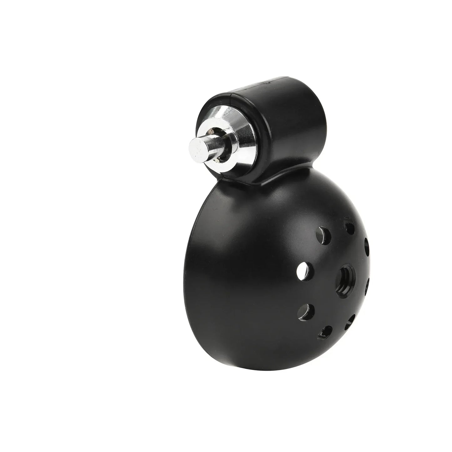 Black Rounded Chastity Cage Set