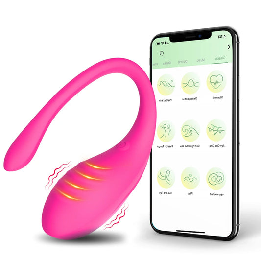 App-Controlled Vaginal and Clitoral Vibrator