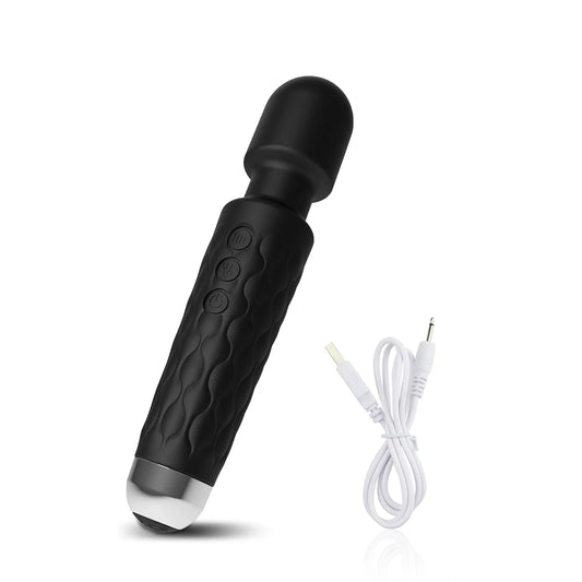 Compact Rechargeable Wand Vibrator