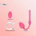 Remote Controlled Vibrating Buttplug Attachment for Chastity Cage